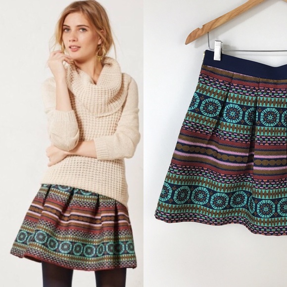Anthropologie Dresses & Skirts - Anthropologie Morgan Carper Iremel Brocade Skirt
